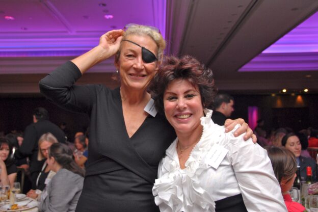 Marie Colvin with Ruby Wax
