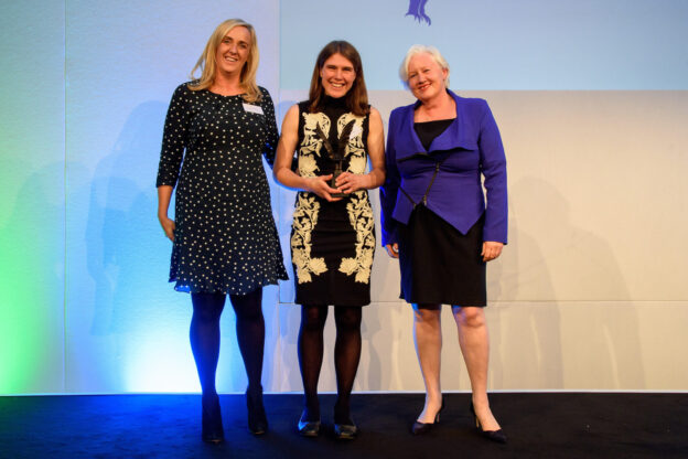 Ultra runner Jasmin Paris received the Barclays Sportswoman of the Year Award